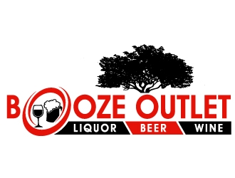 Booze Outlet       Liquor - Beer - Wine logo design by PMG