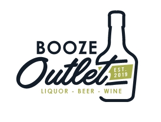 Booze Outlet       Liquor - Beer - Wine logo design by REDCROW