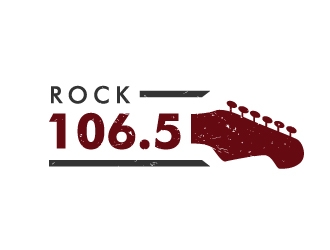 Rock 106.5 logo design by akilis13