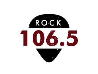 Rock 106.5 logo design by akilis13