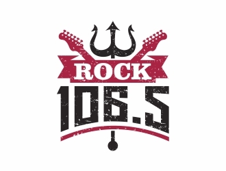 Rock 106.5 logo design by Eko_Kurniawan