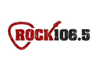 Rock 106.5 logo design by jaize