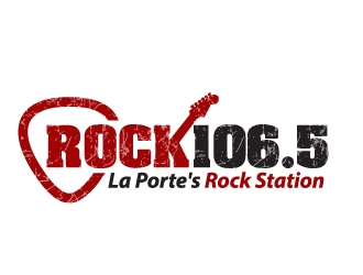 Rock 106.5 logo design by jaize