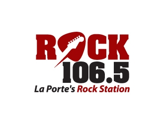 Rock 106.5 logo design by jaize
