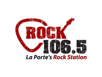 Rock 106.5 logo design by jaize