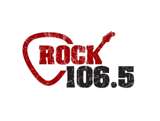 Rock 106.5 logo design by jaize