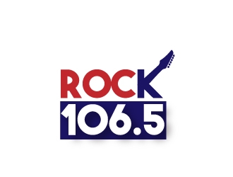 Rock 106.5 logo design by samuraiXcreations