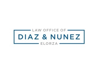 Law Office of Diaz & Nunez Elorza logo design by sabyan