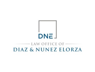 Law Office of Diaz & Nunez Elorza logo design by sabyan