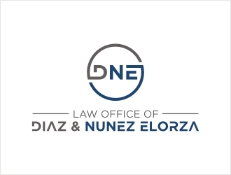 Law Office of Diaz & Nunez Elorza logo design by bunda_shaquilla