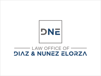 Law Office of Diaz & Nunez Elorza logo design by bunda_shaquilla