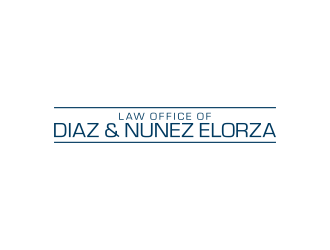 Law Office of Diaz & Nunez Elorza logo design by Lavina