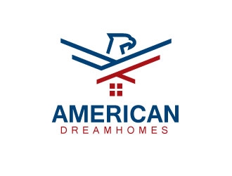 American DreamHomes logo design by sanworks