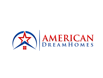 American DreamHomes logo design by kimora
