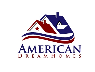 American DreamHomes logo design by art-design