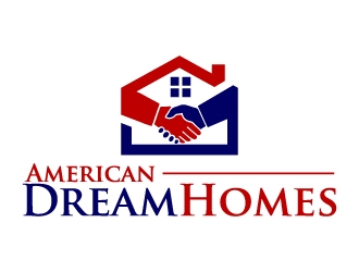 American DreamHomes logo design by jaize