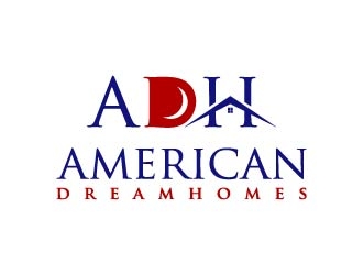 American DreamHomes logo design by maserik
