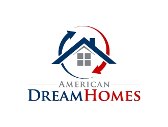 American DreamHomes logo design by J0s3Ph