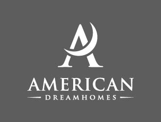 American DreamHomes logo design by maserik