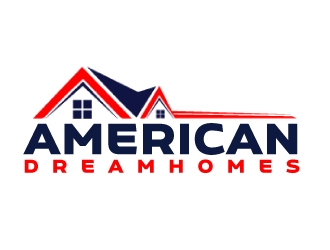 American DreamHomes logo design by ElonStark