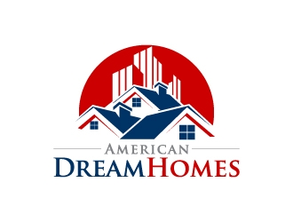 American DreamHomes logo design by J0s3Ph