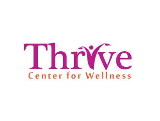 Thrive Center for Wellness logo design by Webphixo