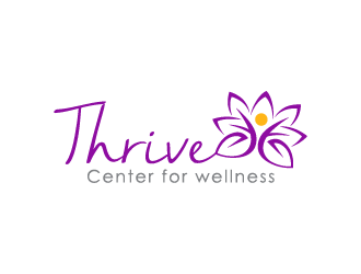 Thrive Center for Wellness logo design by Andri