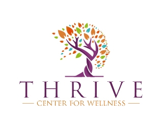 Thrive Center for Wellness logo design by rahmatillah11