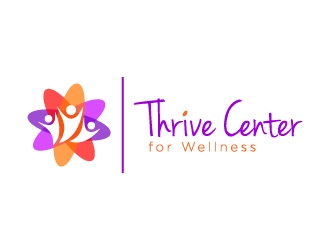 Thrive Center for Wellness logo design by wongndeso