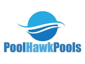 Pool Hawk Pools logo design by ElonStark