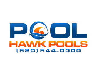 Pool Hawk Pools logo design by done