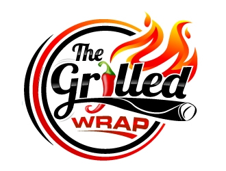 The Grilled Wrap logo design by J0s3Ph