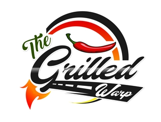 The Grilled Wrap logo design by Arrs