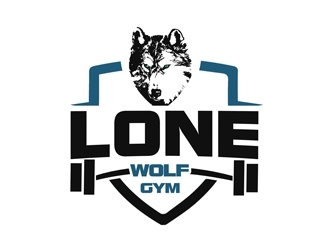 Lone Wolf Gym logo design by bougalla005