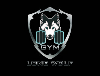 Lone Wolf Gym logo design by bulatITA