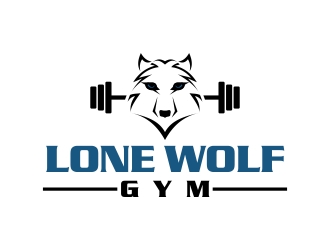 Lone Wolf Gym logo design by cikiyunn