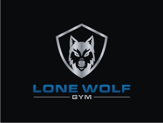 Lone Wolf Gym logo design by sabyan
