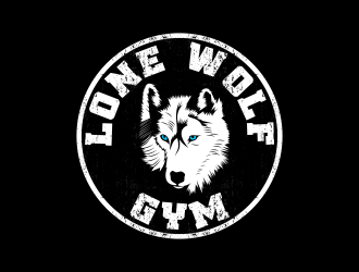 Lone Wolf Gym logo design by beejo