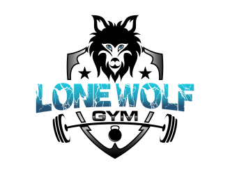 Lone Wolf Gym logo design by savana