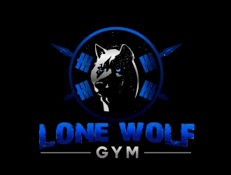 Lone Wolf Gym logo design by tec343