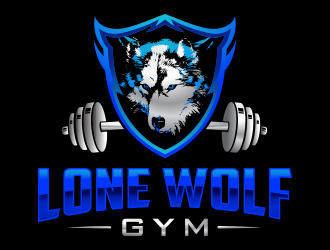 Lone Wolf Gym logo design by agus
