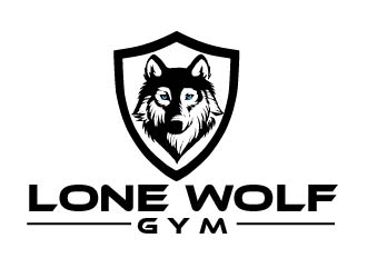 Lone Wolf Gym logo design by shravya