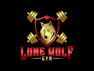 Lone Wolf Gym logo design by Kruger