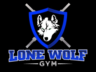 Lone Wolf Gym logo design by cybil