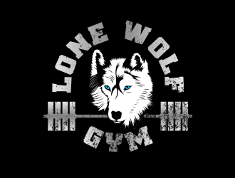 Lone Wolf Gym logo design by beejo