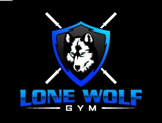 Lone Wolf Gym logo design by daywalker
