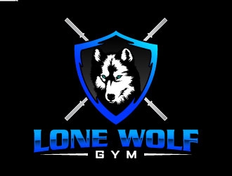 Lone Wolf Gym logo design by daywalker
