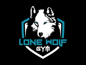 Lone Wolf Gym logo design by imagine