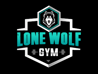 Lone Wolf Gym logo design by SOLARFLARE
