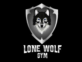 Lone Wolf Gym logo design by AYATA